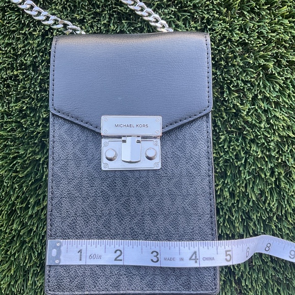 Michael Kors MK LOGO Crossbody Purse - Black - Picture 5 of 6